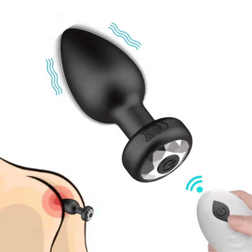 Vibrator Butt Plug (Remote Controlled)