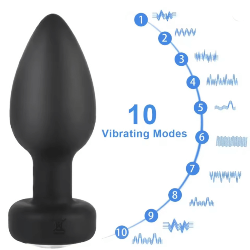 Vibrator Butt Plug (Remote Controlled)