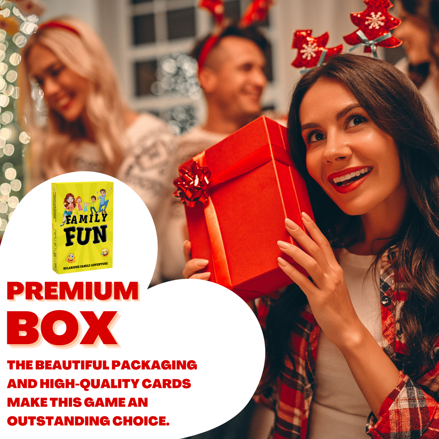 Family Fun Game - 200 Fun Dares and Questions for Kids & Adults | Ultimate Game Night & Party Laughs