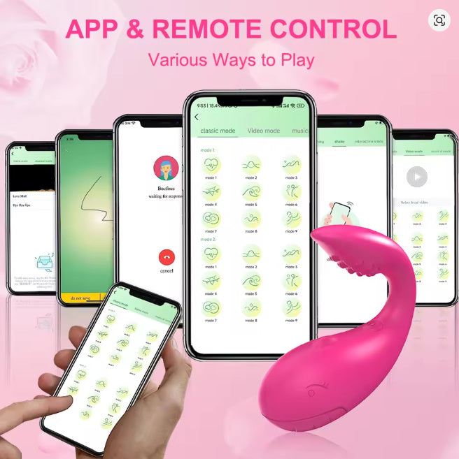 Vibrator for long-distance couple (Wireless Remote Control)