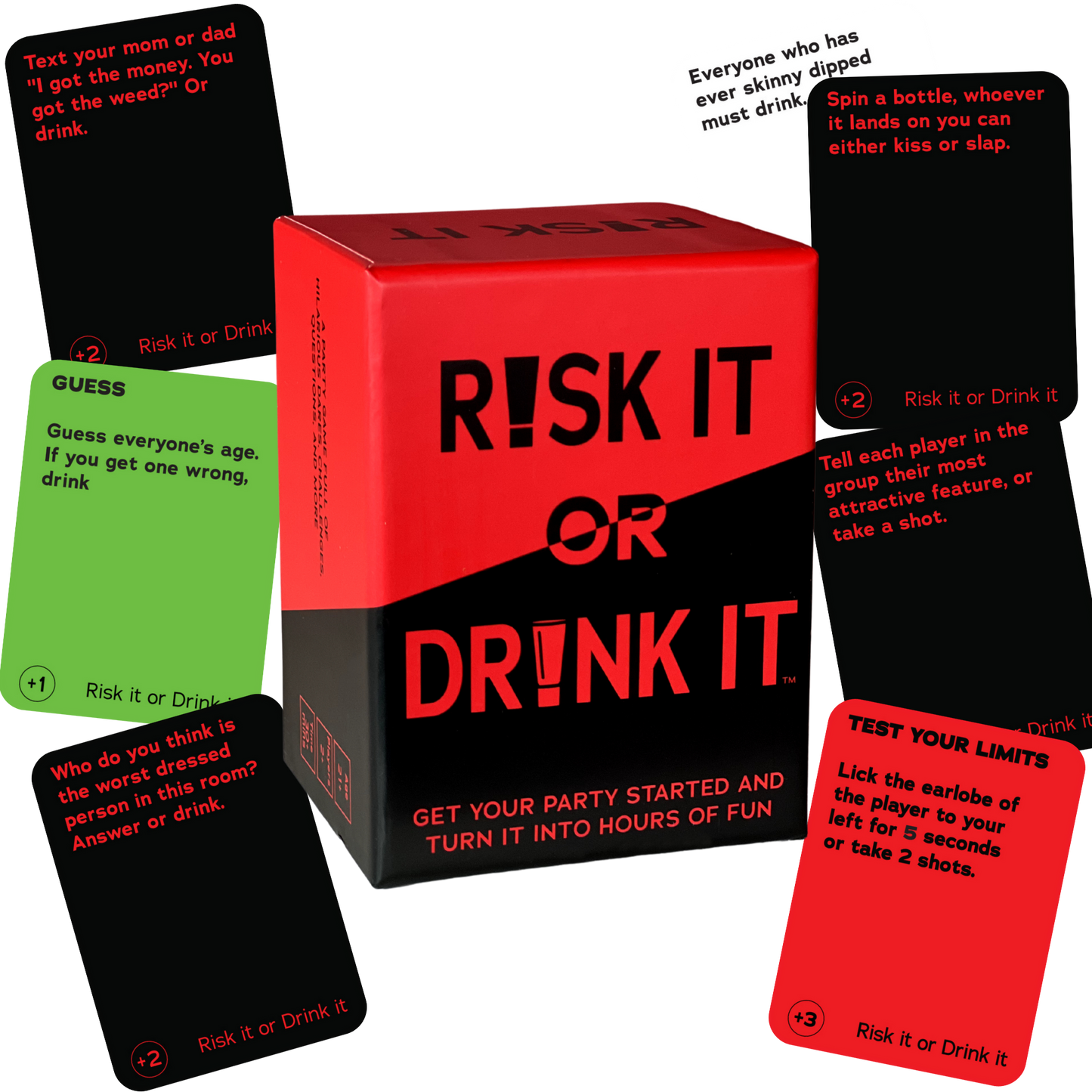 RISK IT OR DRINK IT - Fun Drinking Party Game