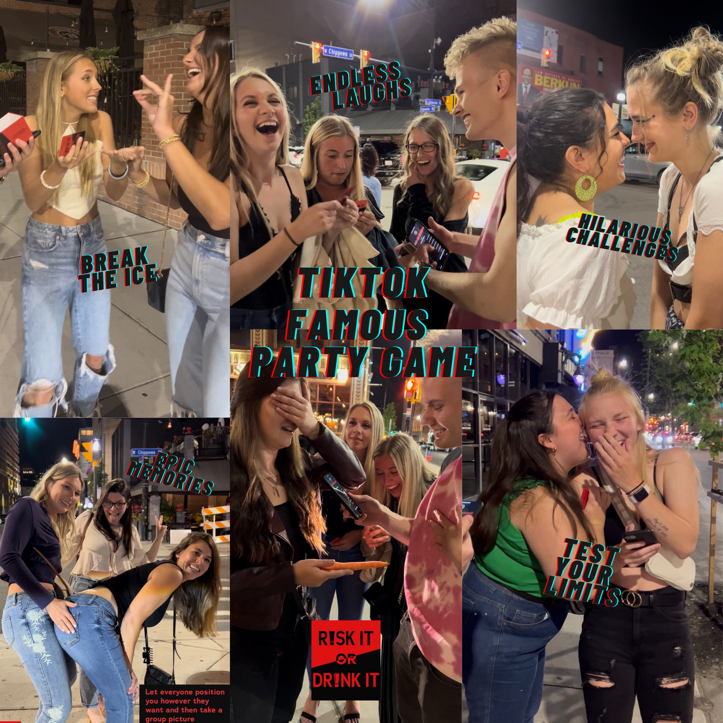 RISK IT OR DRINK IT - Fun Drinking Party Game
