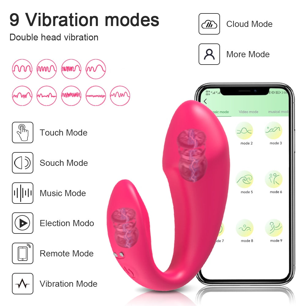 Vibrator for long-distance couple (Wireless Remote Control)