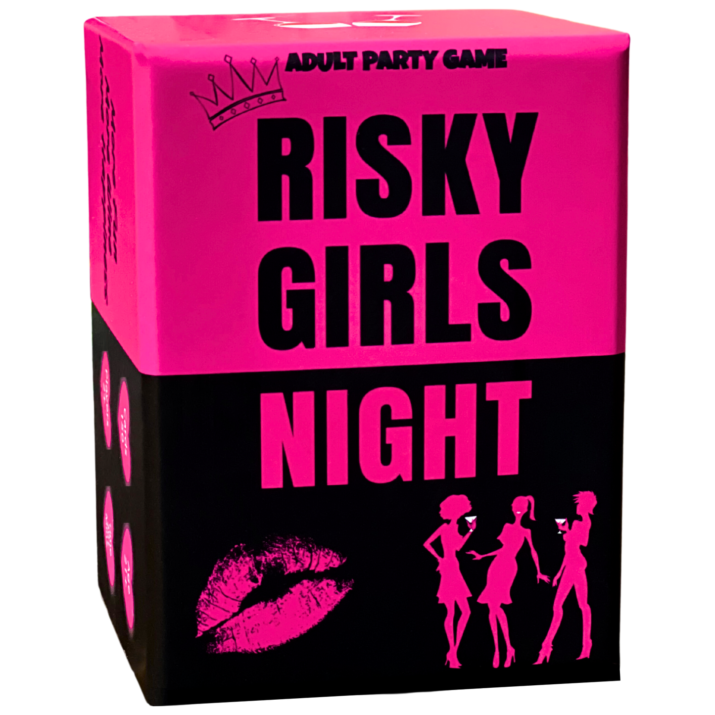 Risky Girls Night - Fun Party Game for Ladies Nights: 150 Spicy Questions and Hilarious Dares, Drinking Games - Bachelorette, Pregame, Birthday Parties Gifts