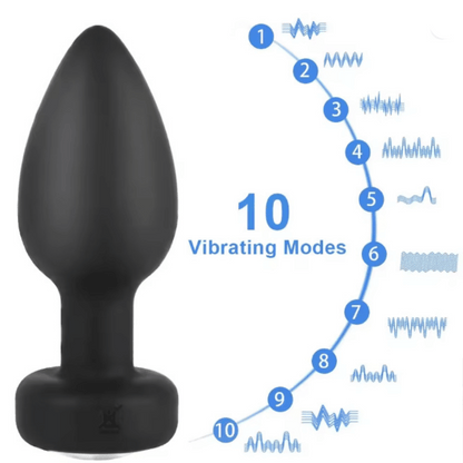 Vibrator Butt Plug (Remote Controlled)