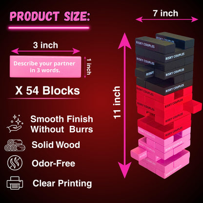 Risky Couples - Stacking Tower Game