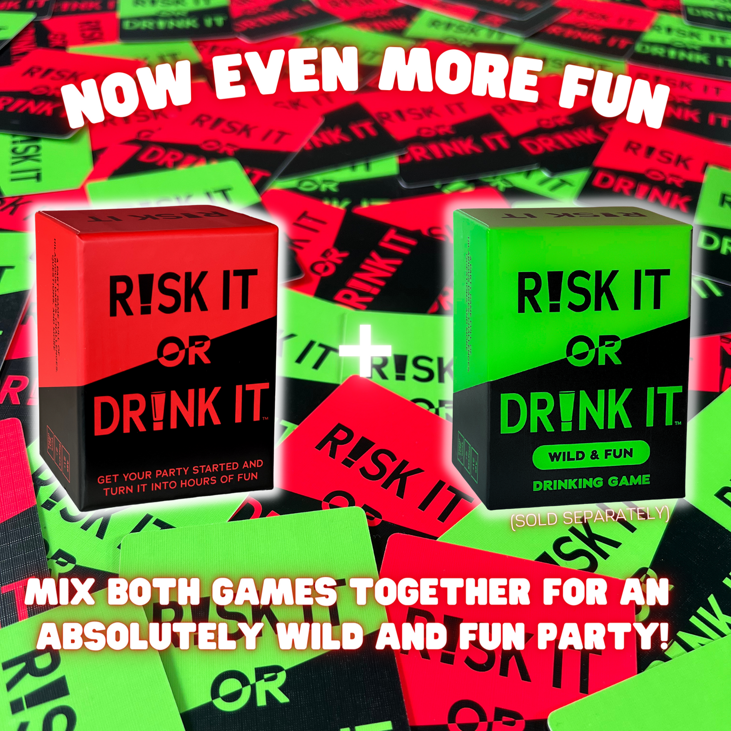 RISK IT OR DRINK IT - Fun Drinking Party Game