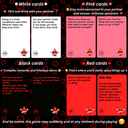 Risky Couples - Perfect Drinking Game for Couples