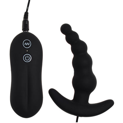 Anal Butt Plug Vibrating Waterproof Beads, 10 Mode Vibrator for Couples