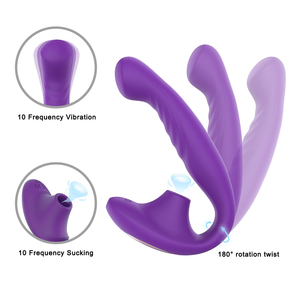 Sucking Vibrators for women (6 variations)