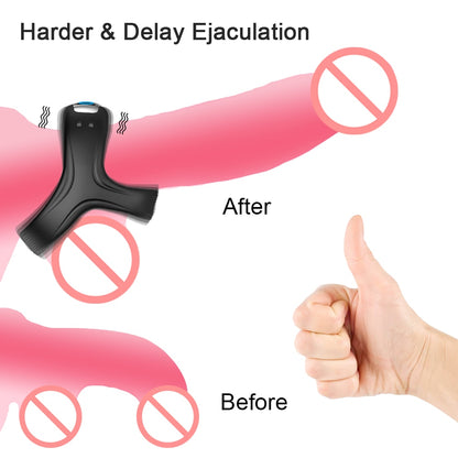 Vibrating Cock Ring for Men to Delay Ejaculation