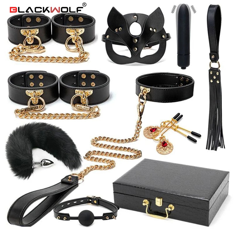 BDSM Bondage Kit For Couples Adult Games