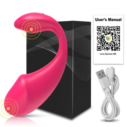 Vibrator for long-distance couple (Wireless Remote Control)