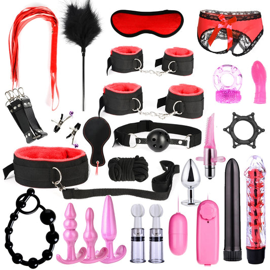 Bondage BDSM kit (28 different toys)