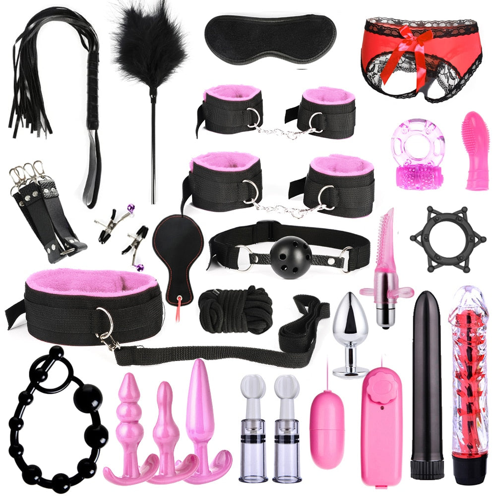 Bondage BDSM kit (28 different toys)