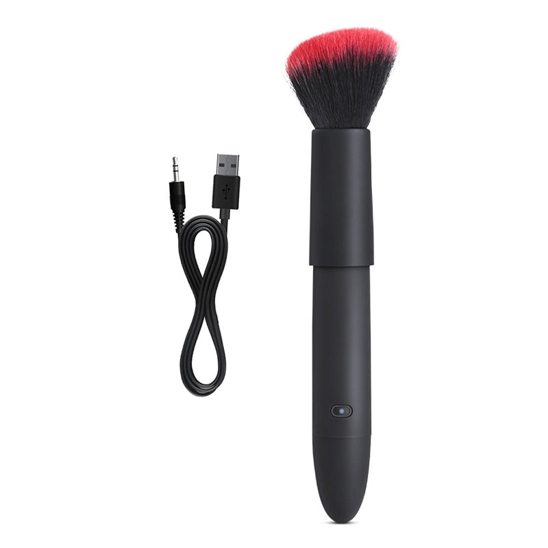Lurevibe - Make Up Brush 6.0 Battery, Rechargeable Vibrator For
