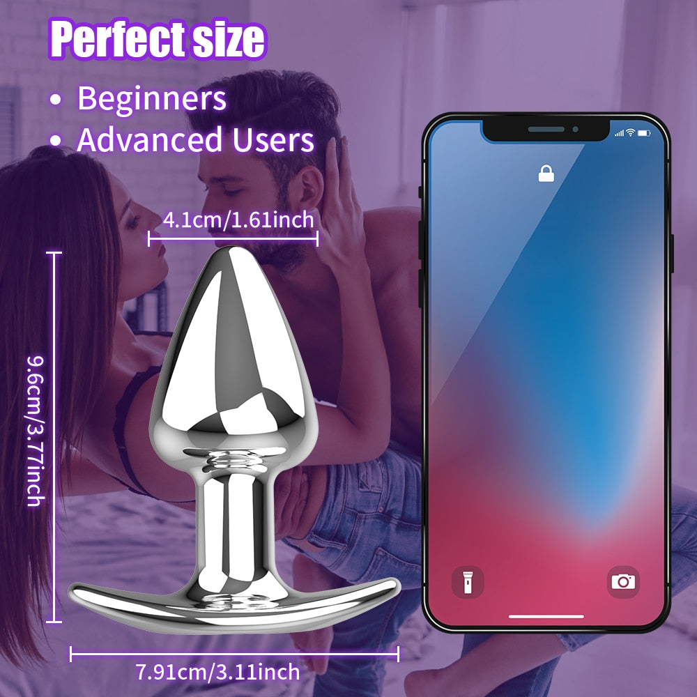 App Controlled Vibrator Butt Plug